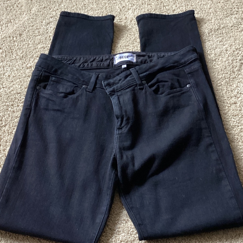 PAIGE Black Skinny Jeans - Classic Stretch Denim